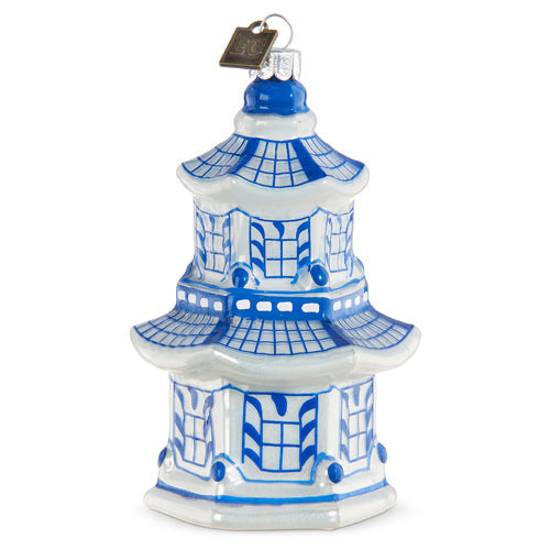 Raz Imports Eric Cortina 2023 4.25" Pagoda Ornament