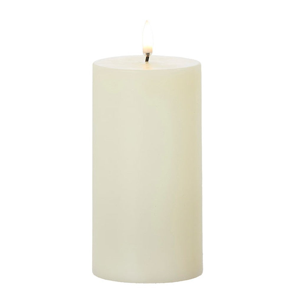 Raz Imports Ivory Pillar Candle