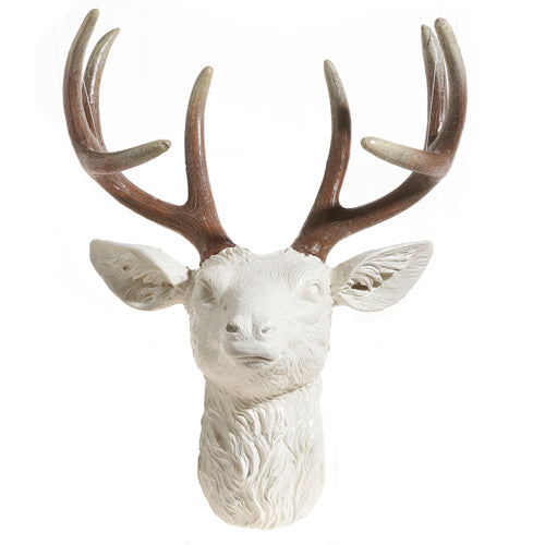 Raz Imports 2023 Natural Noel 14" Deer Head Wall Decor