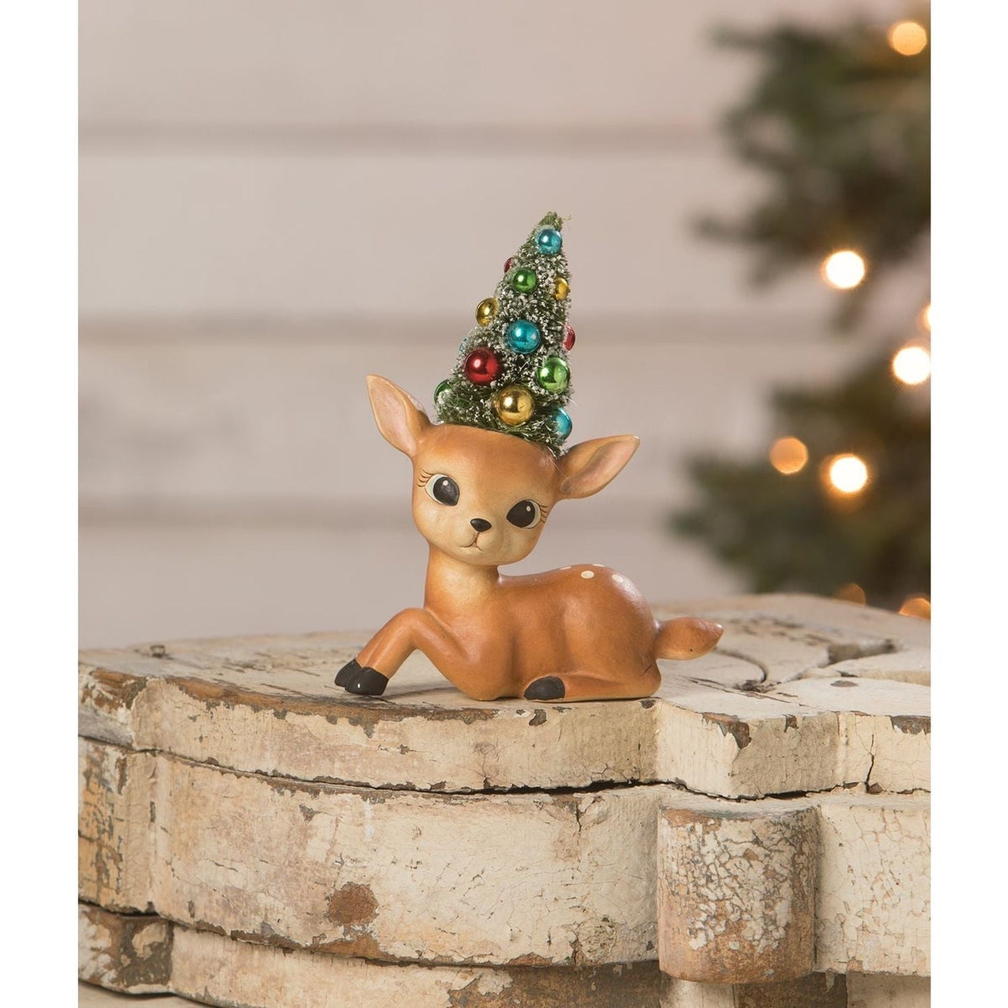 Bethany Lowe Merry & Bright Reindeer Figurine