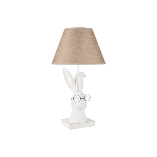 Raz Imports Homestead 19.5-inch Rabbit with Glasses Lamp with Shade