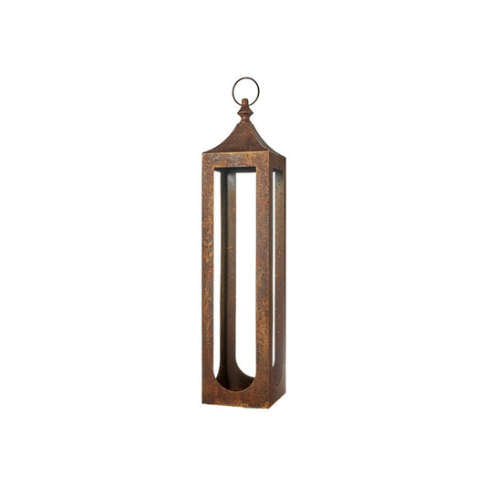 Raz Imports 2021 Santa's Stables 29-inch Aged Copper Lantern