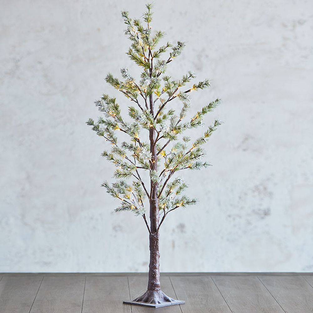 Raz Imports 4' Snowy Pine Lighted Tree