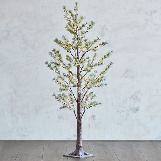 Raz Imports 4' Snowy Pine Lighted Tree