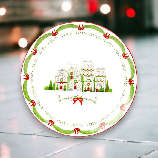 December Diamonds City Sidewalks 10-Inch Dinner Plate