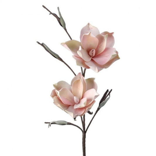 Regency International Foam Double Saucer Magnolia Spray 47"