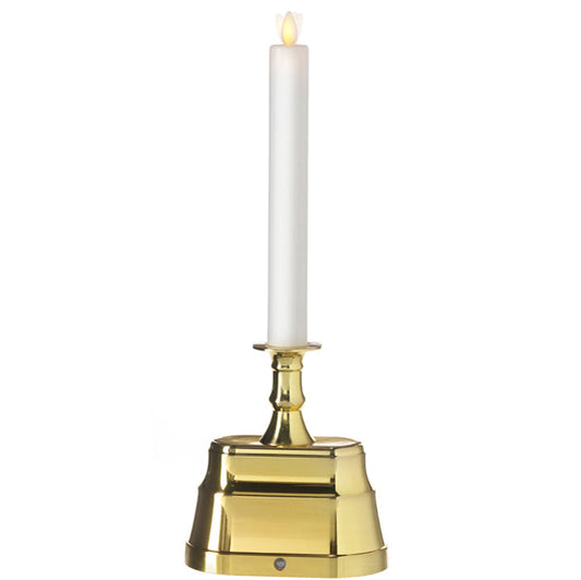 Raz Imports 13.5" Moving Flame Base Candle