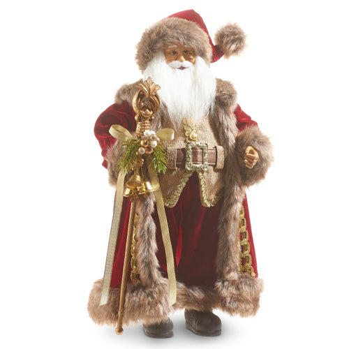 Raz Imports 2023 Sleigh Bells 18" Santa