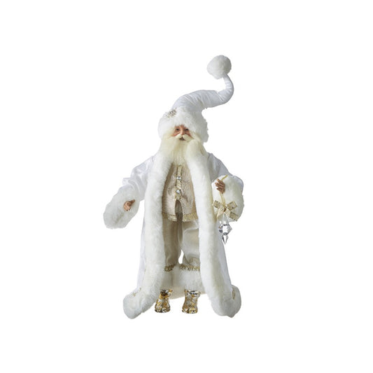 Raz Imports 2021 Chalet 22.5-inch Santa Figurine