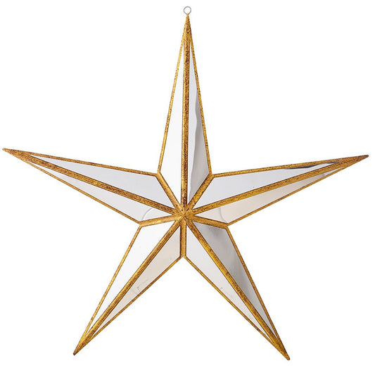 Raz Imports Star Of Wonder 15" Mirrored Star Ornament