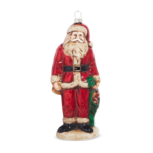 Raz Imports 2023 Sleigh Bells 7" Santa Ornament