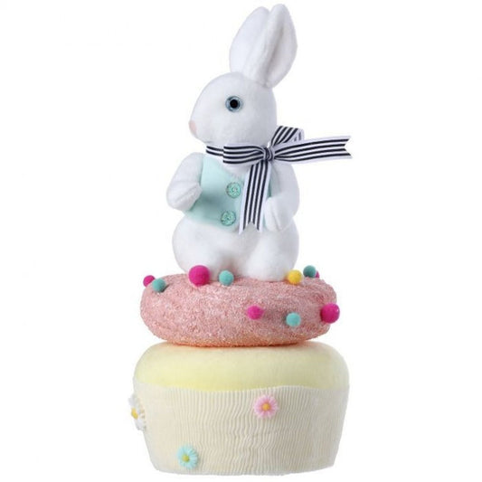 Regency International Styro Bunny on Cupcake 12.5"