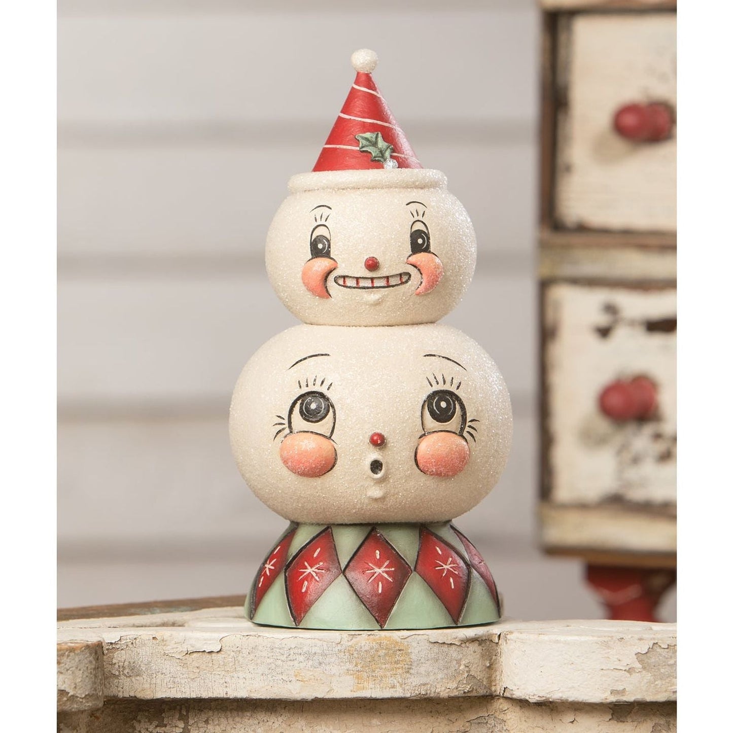 Bethany Lowe Frosty Finial Stack Container