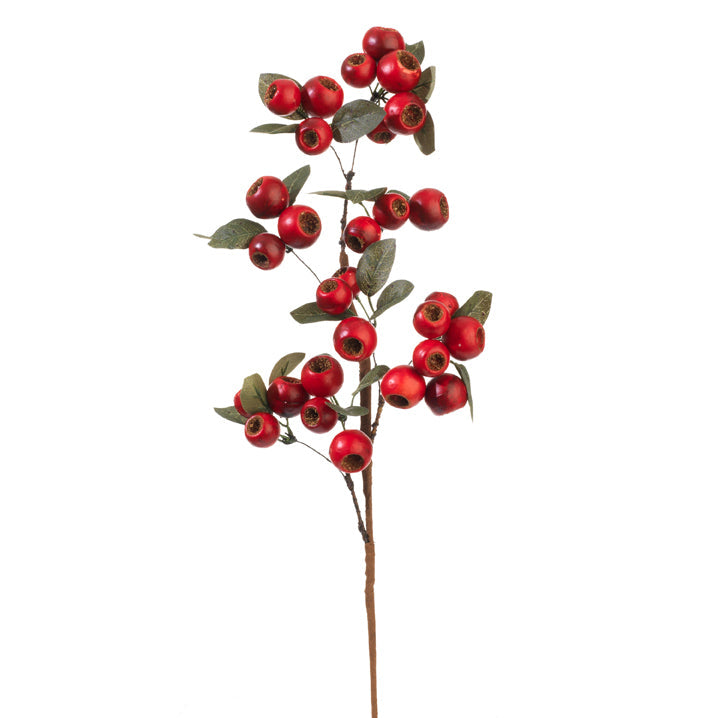 Raz Imports Sleigh Bells 24" Crab Apple Spray