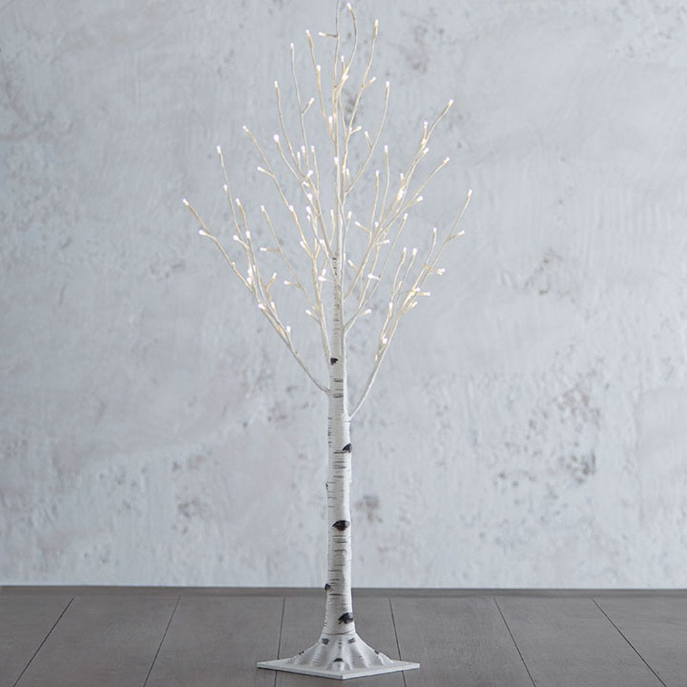 Raz Imports Yuletide Gathering 3.5' Lighted Birch Tree