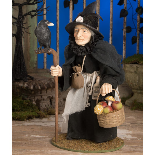 Bethany Lowe Raven Witch Figurine