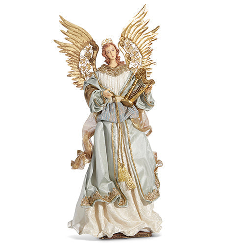 Raz Imports 2023 Celebrate The Season 18" Angel With Harp