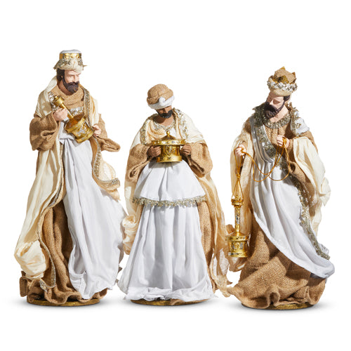 Raz Imports 2023 Celebrate The Season 20" Wisemen, Set of 3