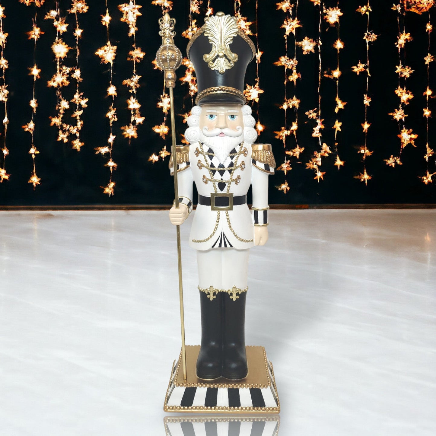 December Diamonds Deco Shine Nutcracker