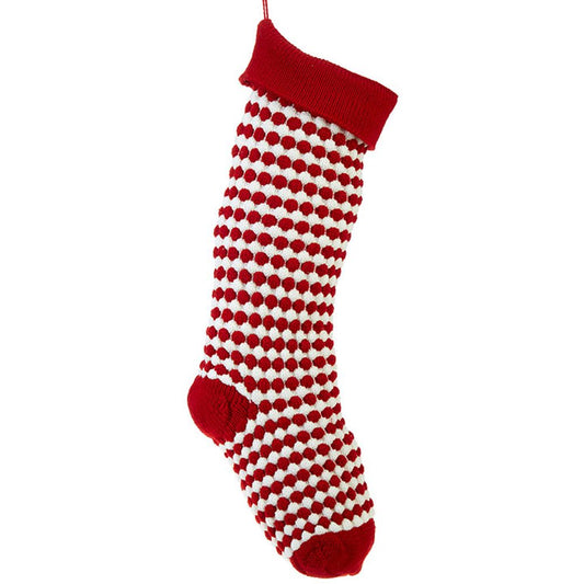 Raz Imports Not A Creature Was Stirring 29.5" Knit Stocking