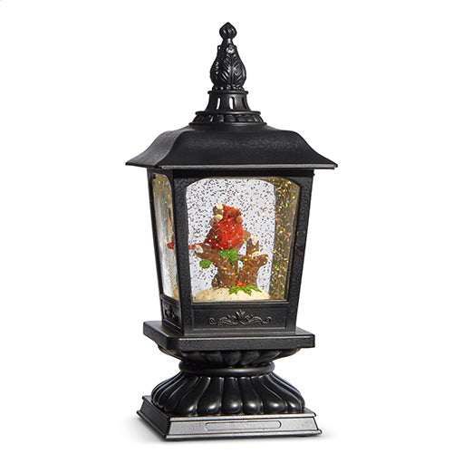 Raz Holiday Water Lanterns 2023 10.5" Cardinal On Branch Lighted Water Lantern