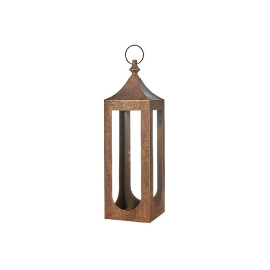 Raz Imports 2021 Santa's Stables 21.5-inch Aged Copper Lantern