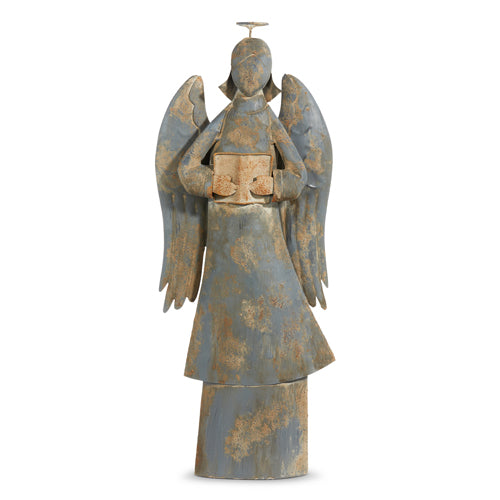 Raz Imports 2023 Natural Noel 20.5" Galvanized Angel