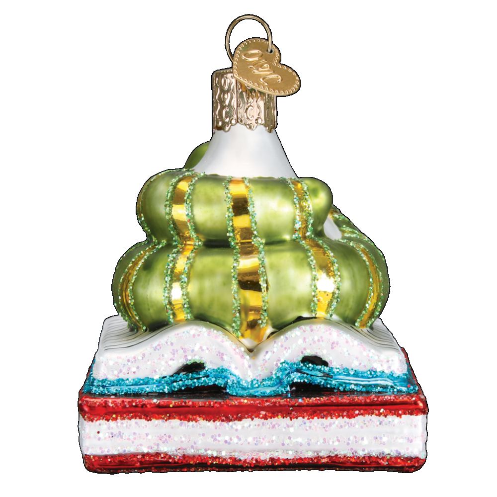 Old World Christmas Bookworm Ornament