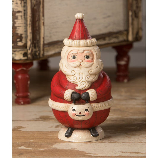 Bethany Lowe St. Nick Jolly Jar