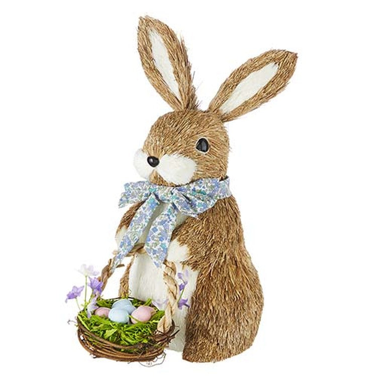 Raz Imports Storybook Spring 12" Bunny With Basket