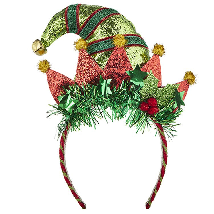 Raz Imports 2022 Merrymint 10" Elf Hat Headband