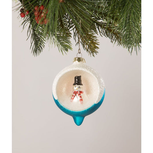 Bethany Lowe Retro Snowman Indent Ornament