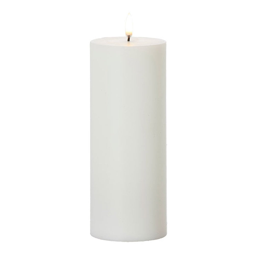 Raz Imports 3" X 9" White Pillar Candle