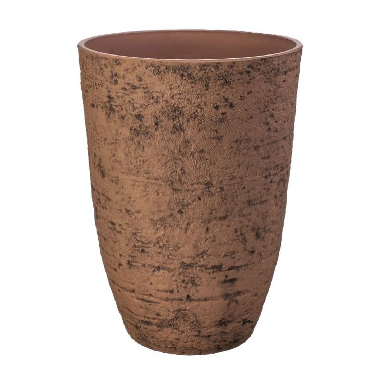 Regency International Fiber Resin Aged Fluted Planter 14"D X 20"H