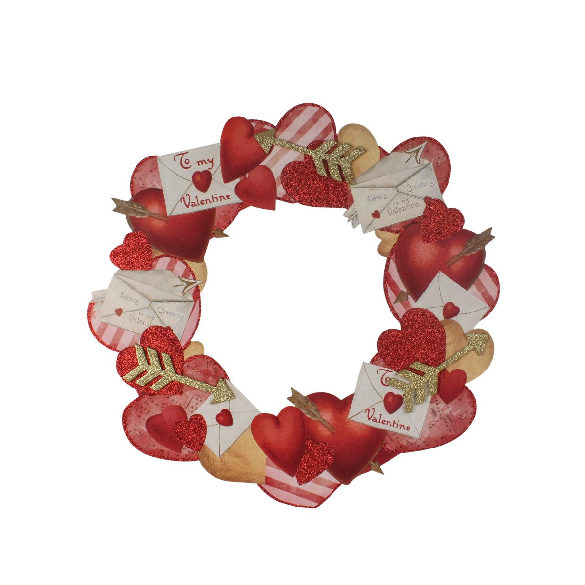 Bethany Lowe Valentine'S Dummy Board Wreath