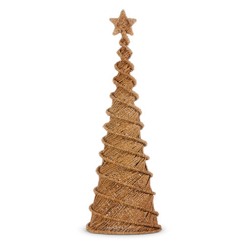 Raz Imports 2023 Holiday House 30.75" Spiral Woven Tree