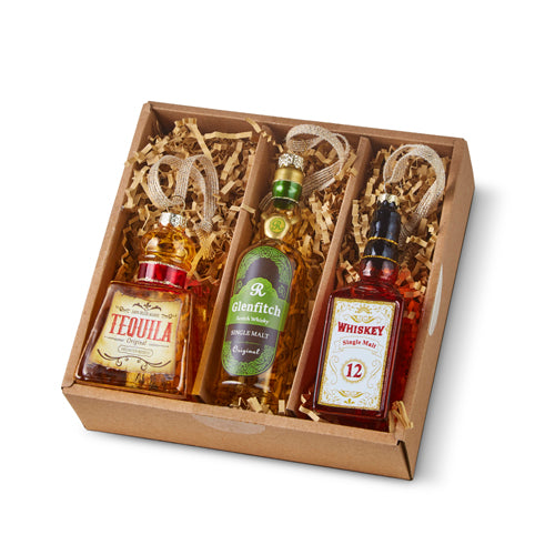 Raz Imports 2023 Holiday Cheers 6.25" Box of 3 Spirits Ornaments