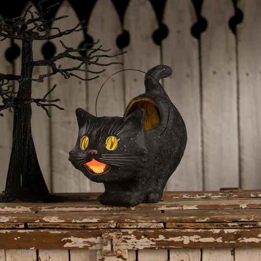 Bethany Lowe Scaredy Sassy Cat Bucket