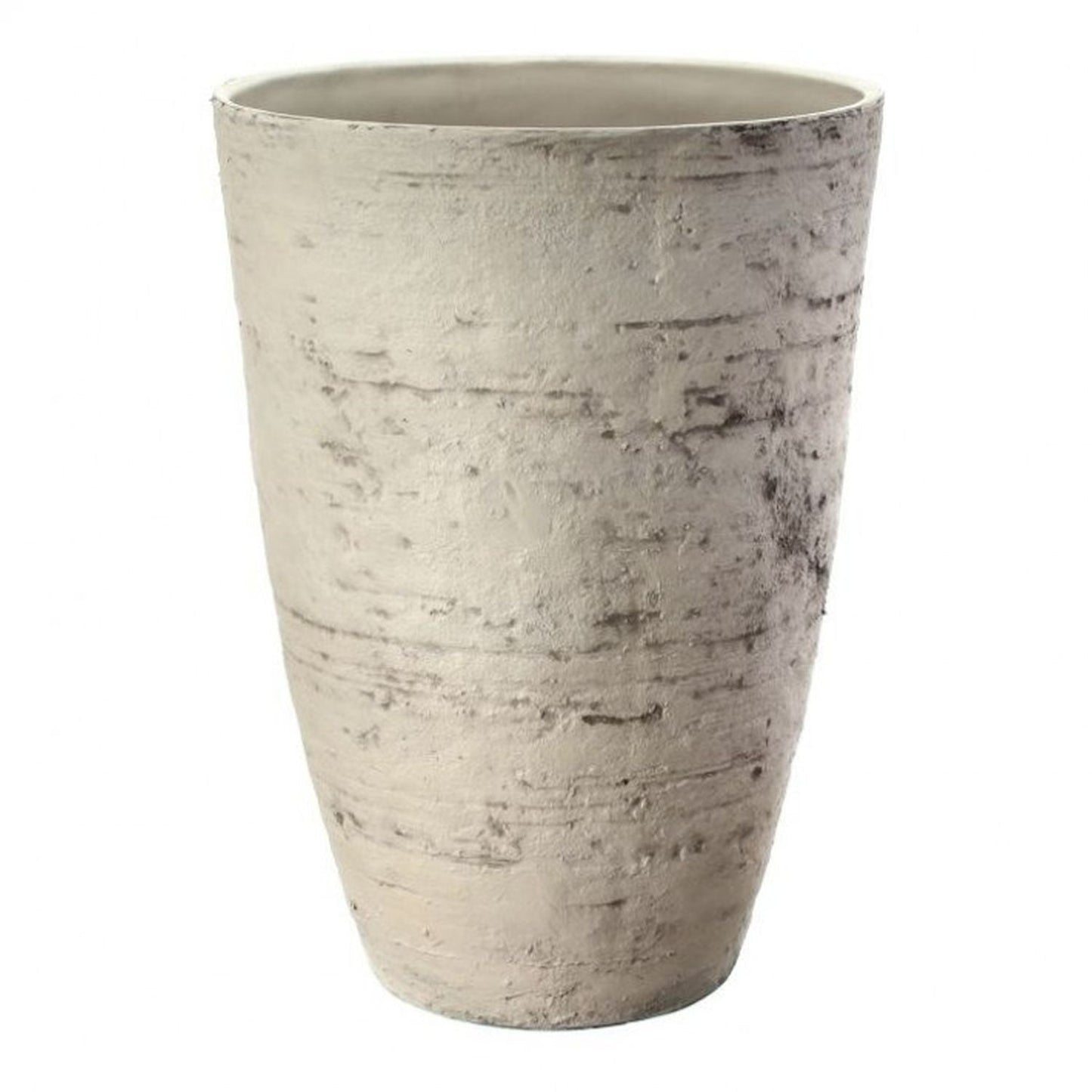 Regency International Fiber Resin Aged Fluted Planter 17"D X 23.5"H