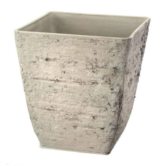 Regency International Fiber Resin Aged Square Planter 16"D X 16.5"H