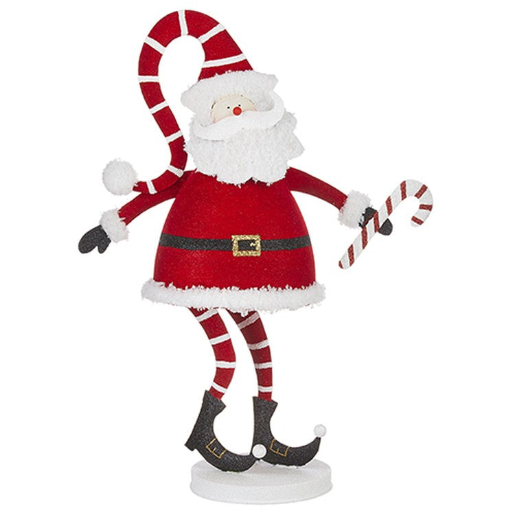 Raz Imports 2022 Merrymint 17.25" Santa With Candy Cane