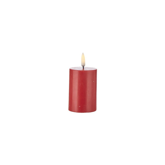 Raz Imports Uyuni Candles 2" X 4" Red Votive Candle.