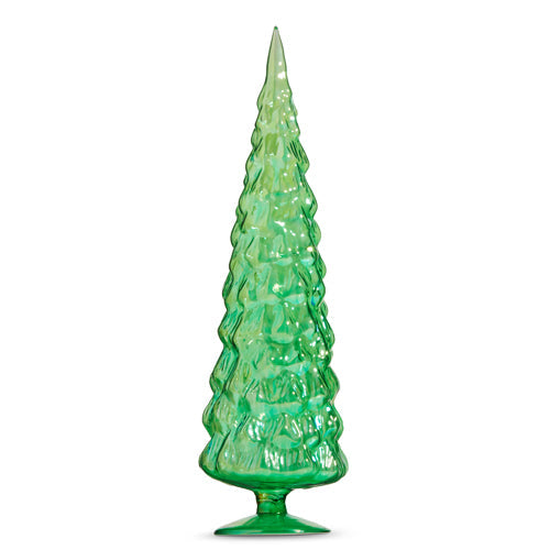 Raz Imports 2023 Charming Holiday 18" Iridescent Glass Tree
