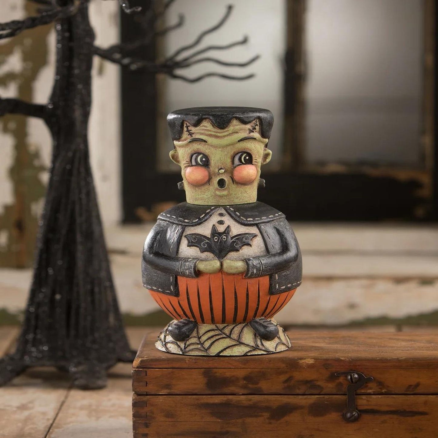 Bethany Lowe Frankie O'Bats Spooks Jar