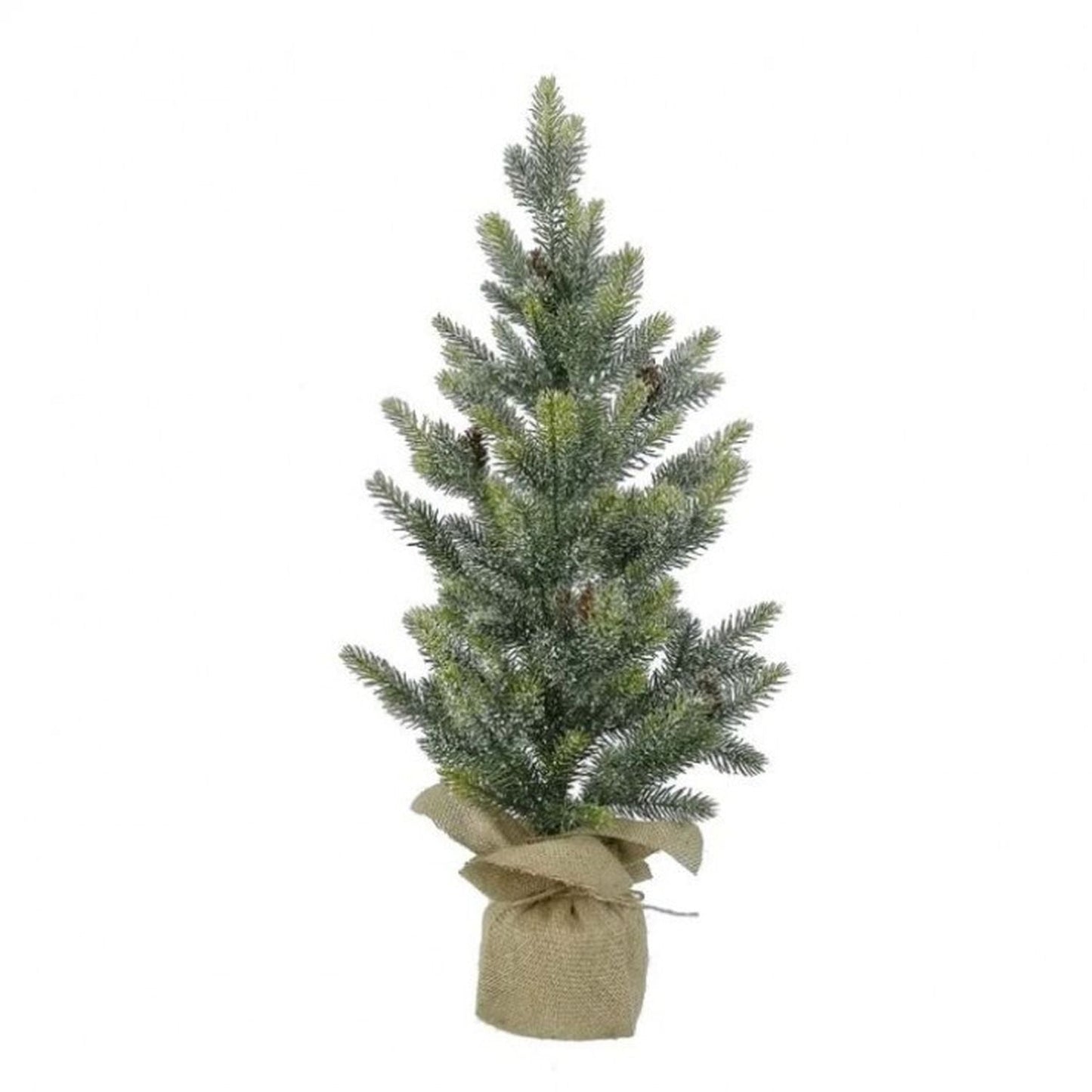 Regency International Faux Snow Frost Pine Tree In Burlap