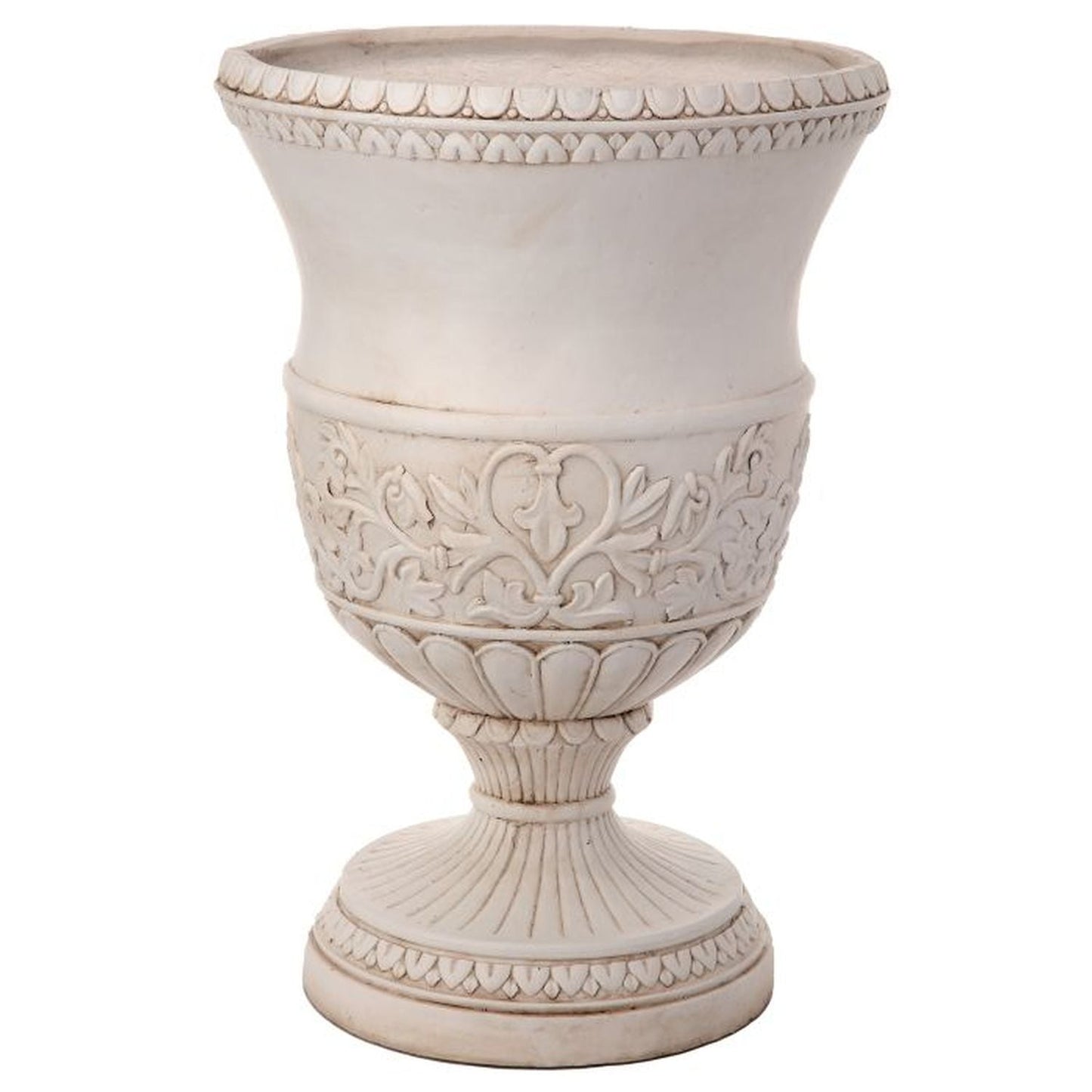 Regency International Mgo Acanthus Round Urn 17"Wx26"T