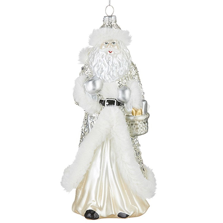 Raz Imports 2022 City Of Lights 8" Santa Ornament