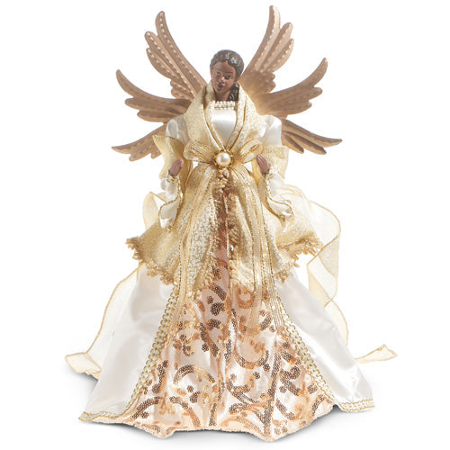 Raz Imports 2023 Bon Noel 18" Angel Tree Topper