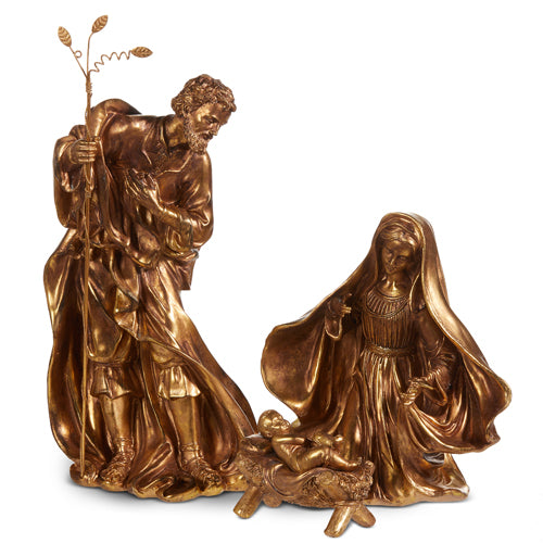 Raz Imports 2023 Holiday House 18.75" Holy Family, Set of 3