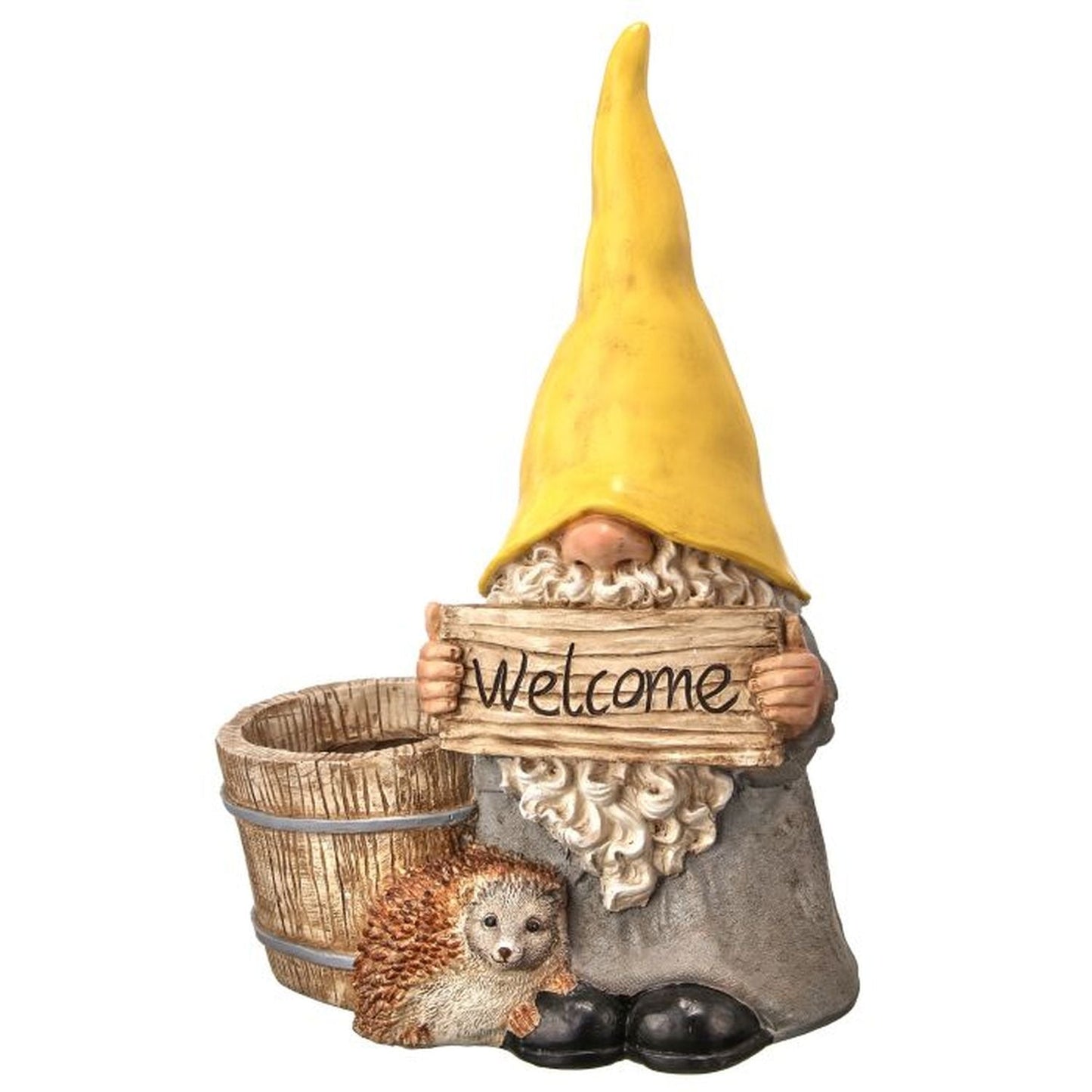 Regency International Mgo Outdoor Welcome Gnome  Planter 30"